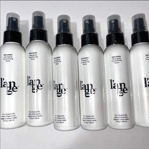 5 NEW AND ONE USED, TOTAL OF 6 Bottles of Lange Replenish Detangling Conditionin